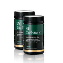Load image into Gallery viewer, Activated Zeolite (Clinoptilolite) + Fulvic/Humic Acid Capsules
