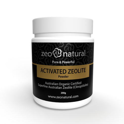 activated zeolite (clinoptilolite) powder 1 jar: 200g